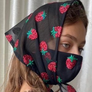 Strawberry Scarf : Lirika Matoshi Brand